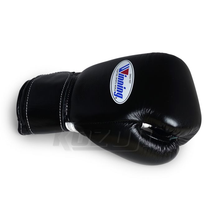 MS-200-B 8oz Black - Winning Boxing Gloves