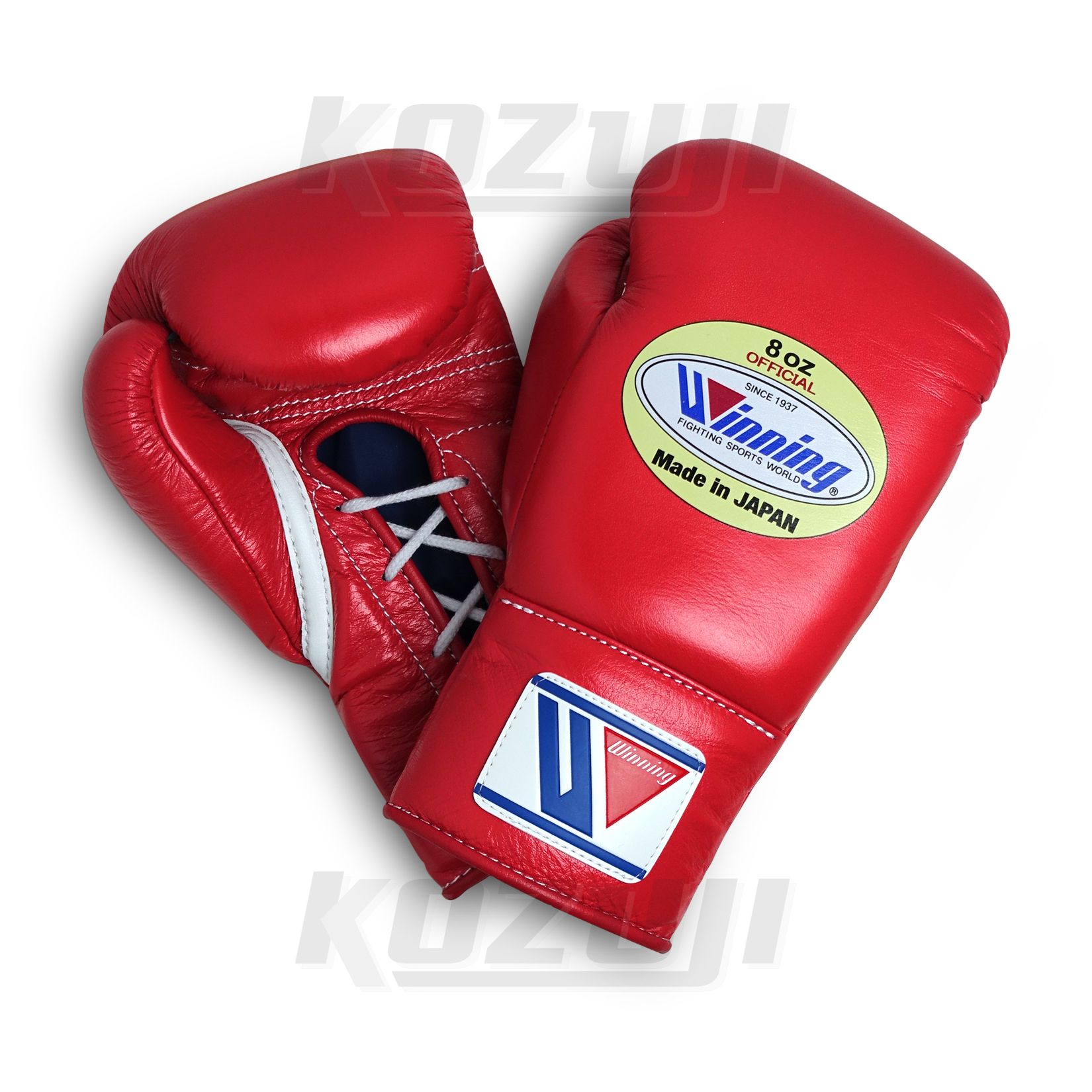 WINNING Boxing Gloves # MS-200 8-oz Red | KOZUJI Japan